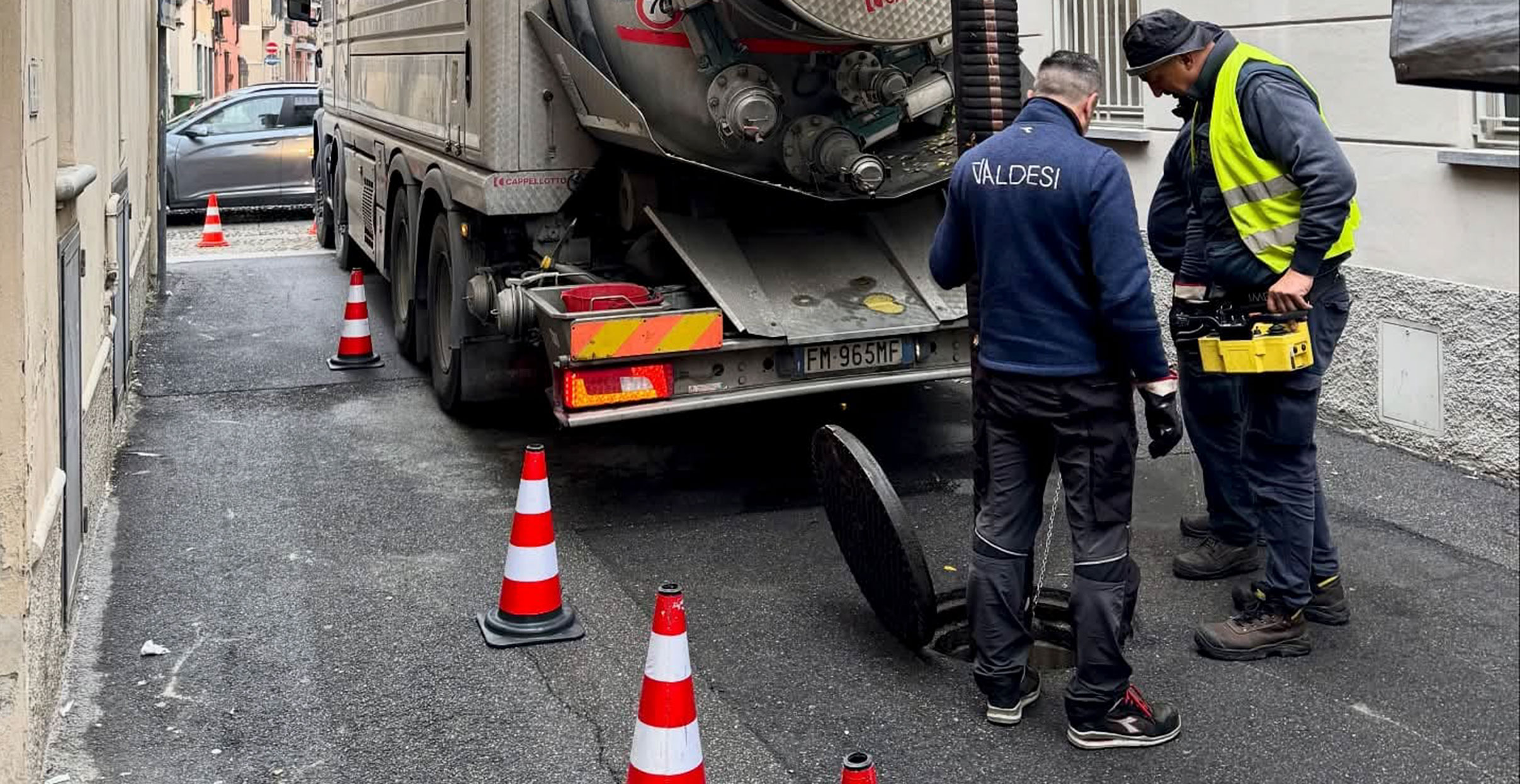 Aspirazione fosse biologiche